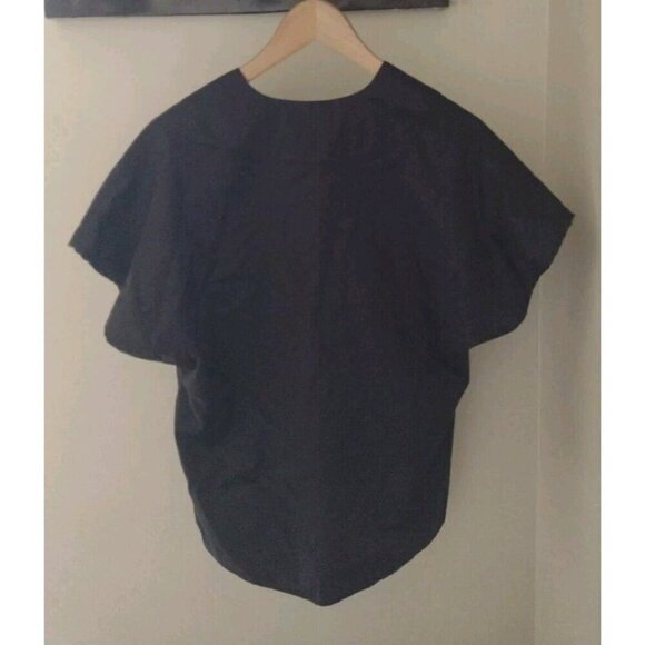 Harshman Los Angeles Cotton V-Neck Dolman Blouse - Picture 7 of 10